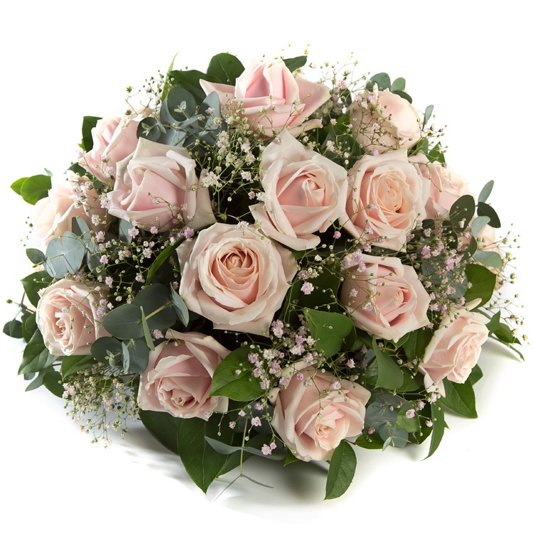 Biedermeier zalm/rose