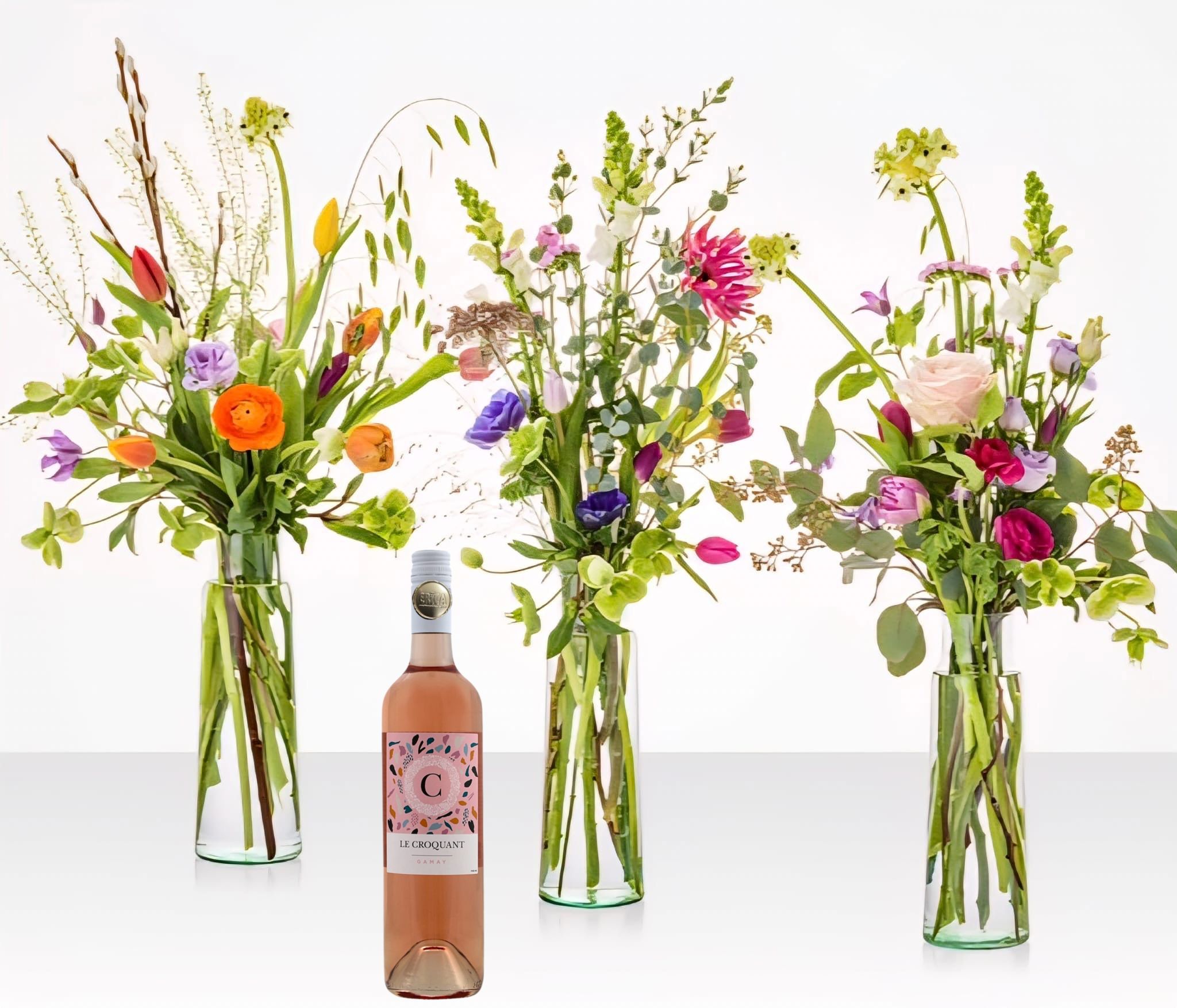 Seizoensboeket/rosé